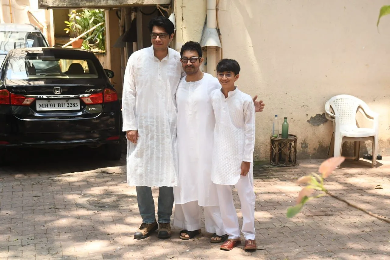 Aamir Khan celebrated Eid with his mother and family