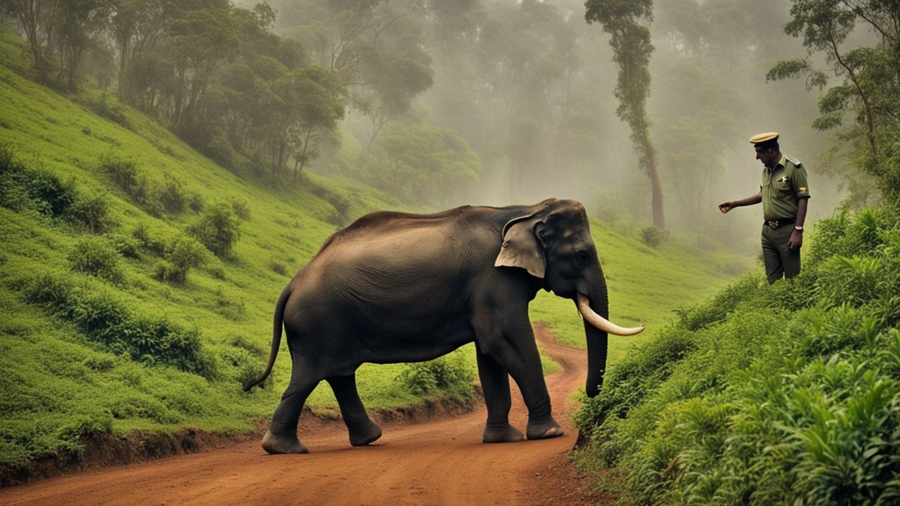 Wildlife Act Violation: Two Charged for Provoking Tusker in Munnar