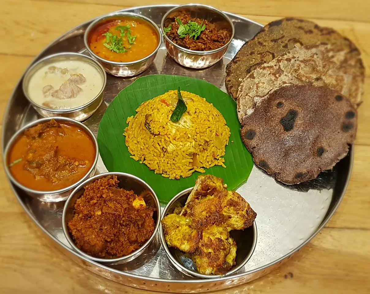 maharashtrian thali