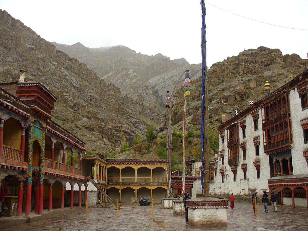 Hemis Monastery in Ladakh was built in 11th century and later rebuilt in 1672