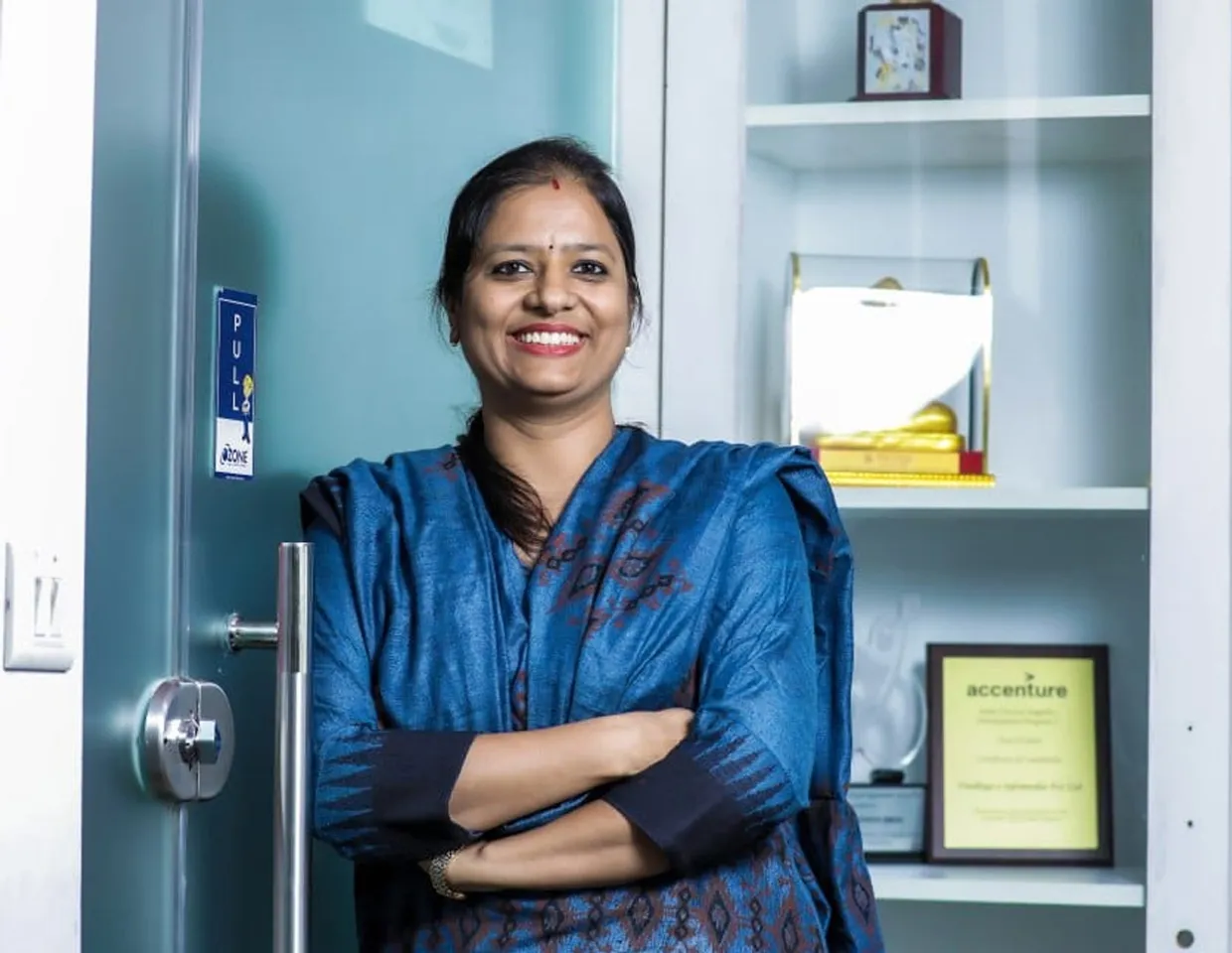 Y.S. Pavithra, Founder & Managing Director of Vindhya e-Infomedia Private Limited