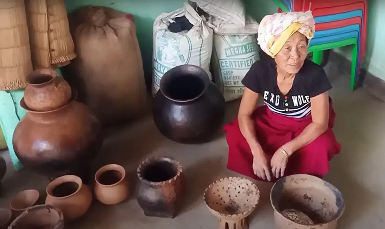 In Manipur’s ancient village Andro, only only married women make pottery