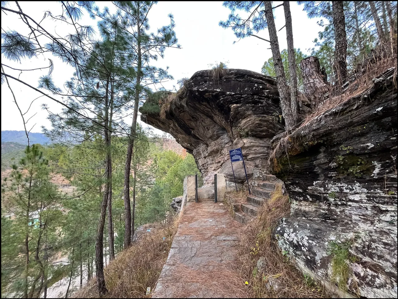 Almora’s Lakhudiyar caves that house Stone Age paintings