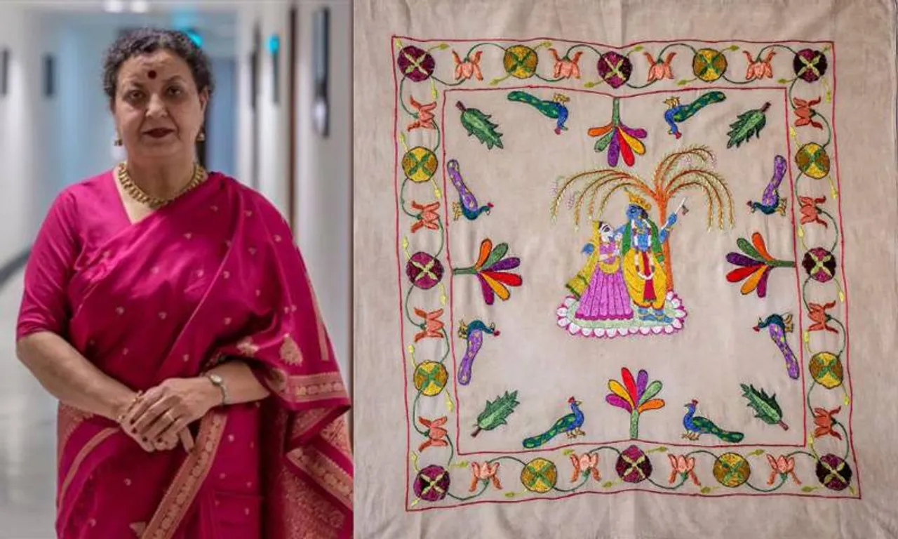 Himachal: Married at 15, how Lalita Vakil revived the dying art of Chamba Rumal embroidery