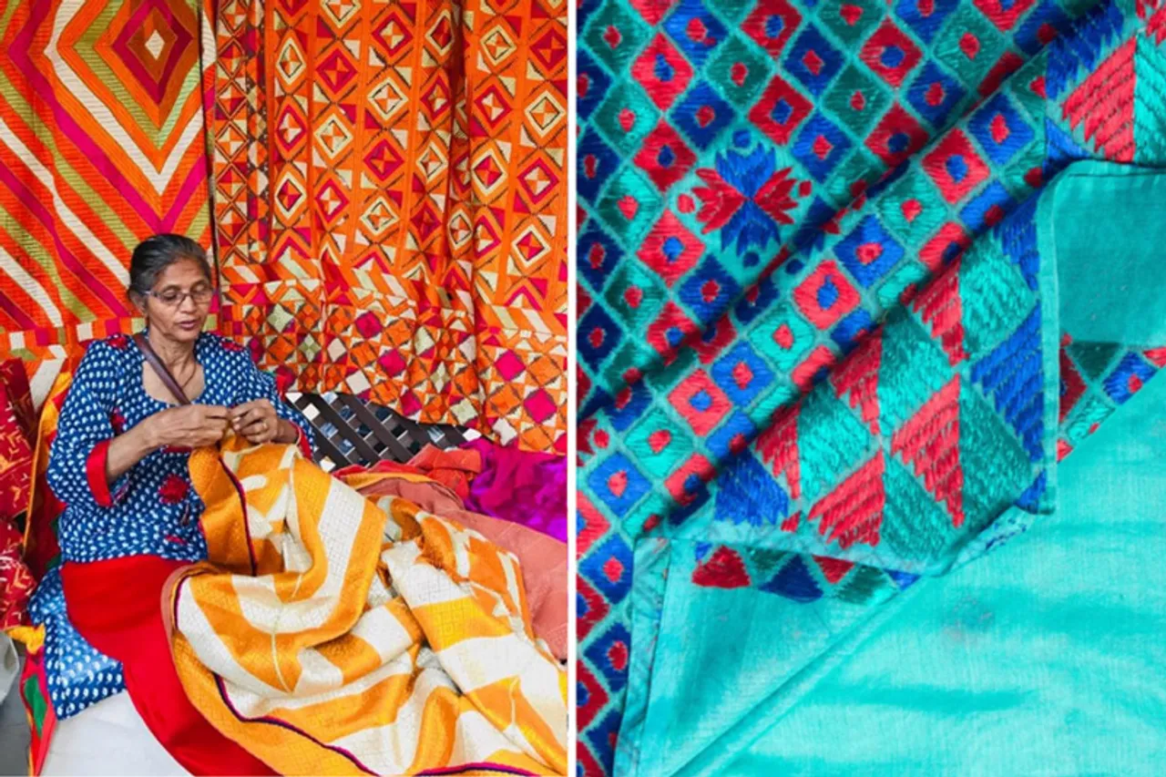 Lajwanti Chabra: The woman who took Punjab’s folk embroidery Phulkari to the nooks & corners of India 