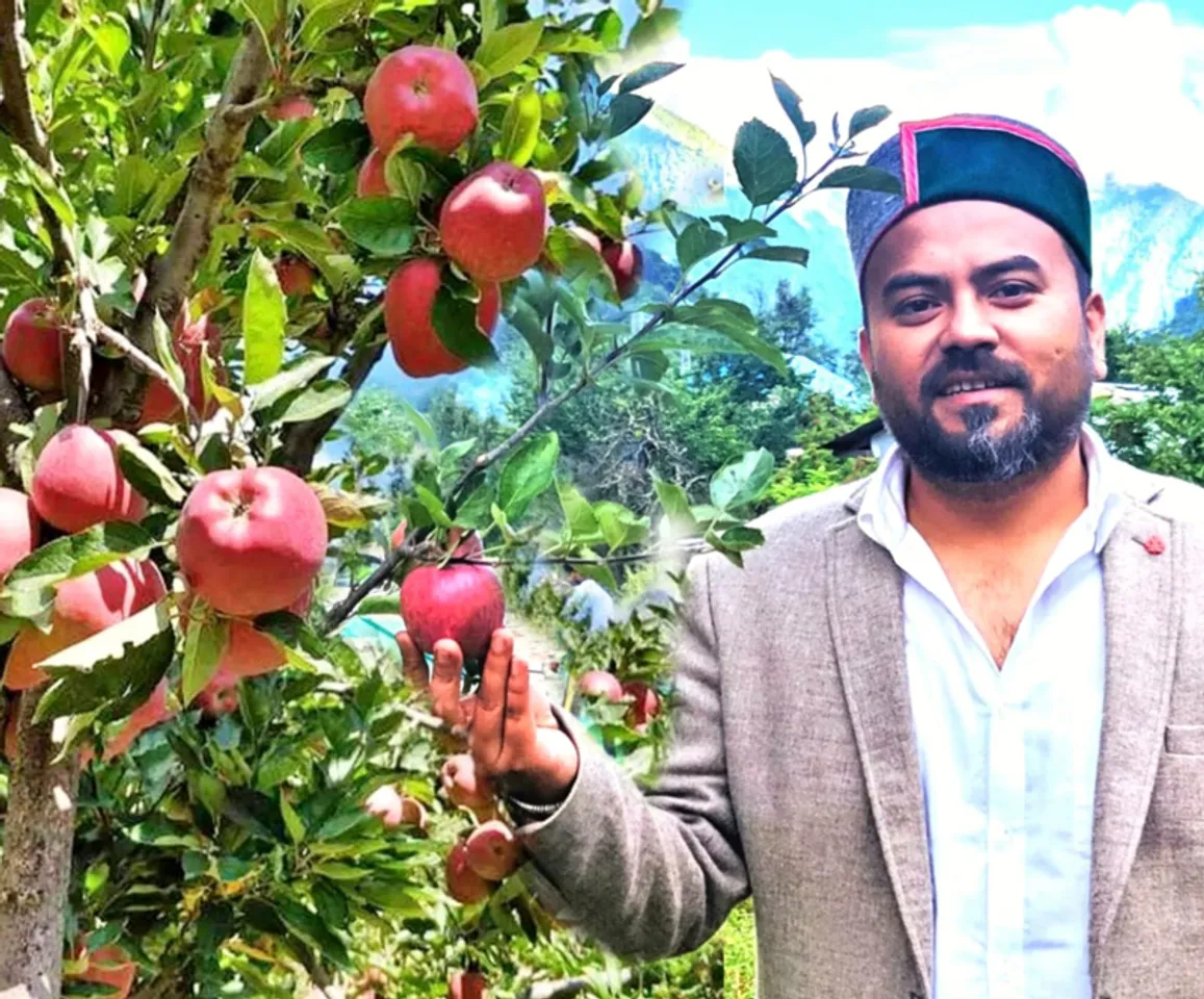Ashish Negi: This engineer-turned-farmer is taking Kinnaur’s apples to the national market; empowering farmers in the Trans Himalayas