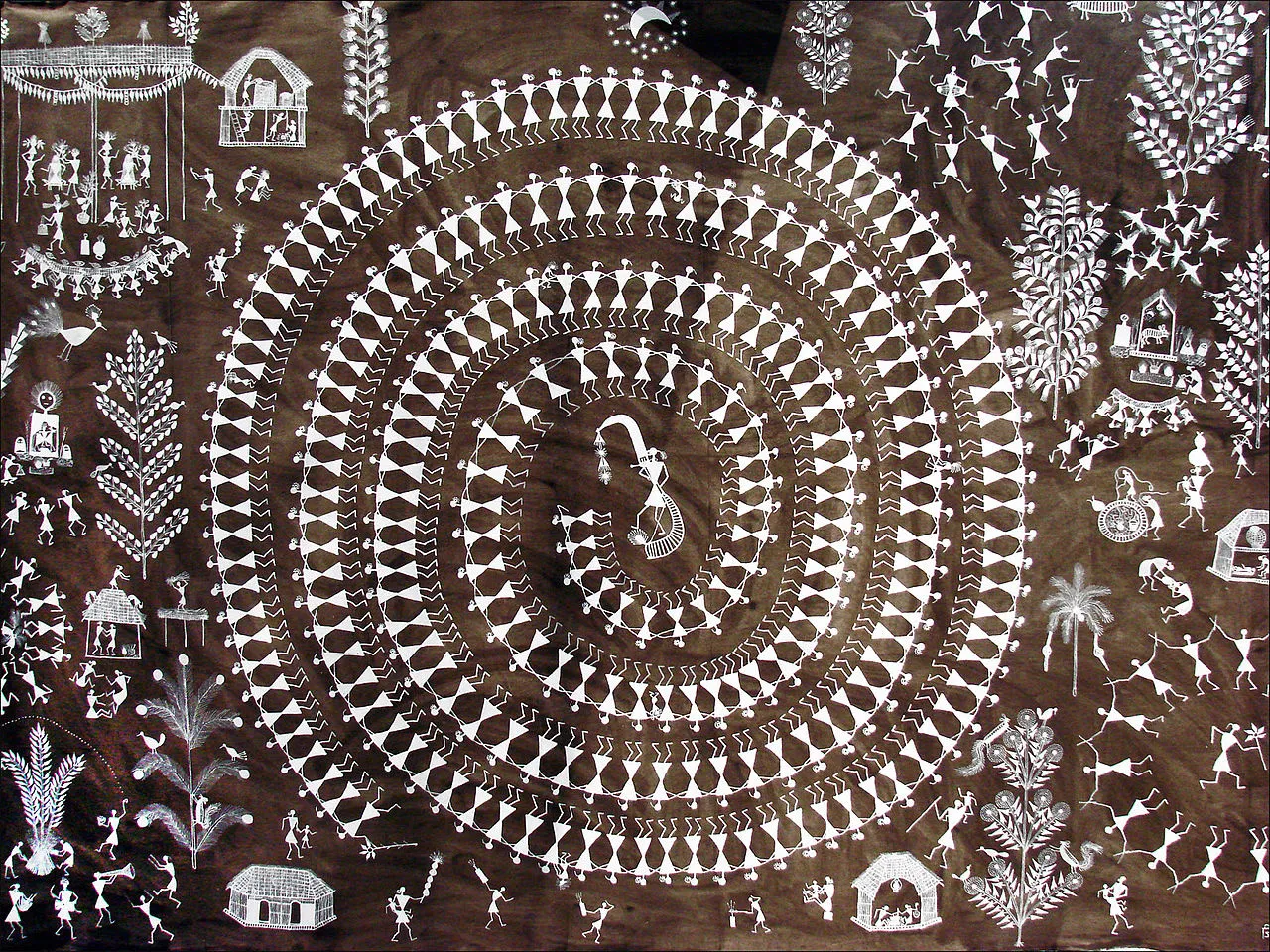 Warli painting: Maharashtra’s 10th-century tribal folk art moves from mud walls to modern living rooms