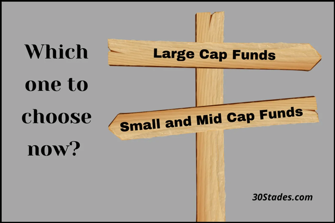 It’s time invest in large cap funds & move away from mid & small cap funds