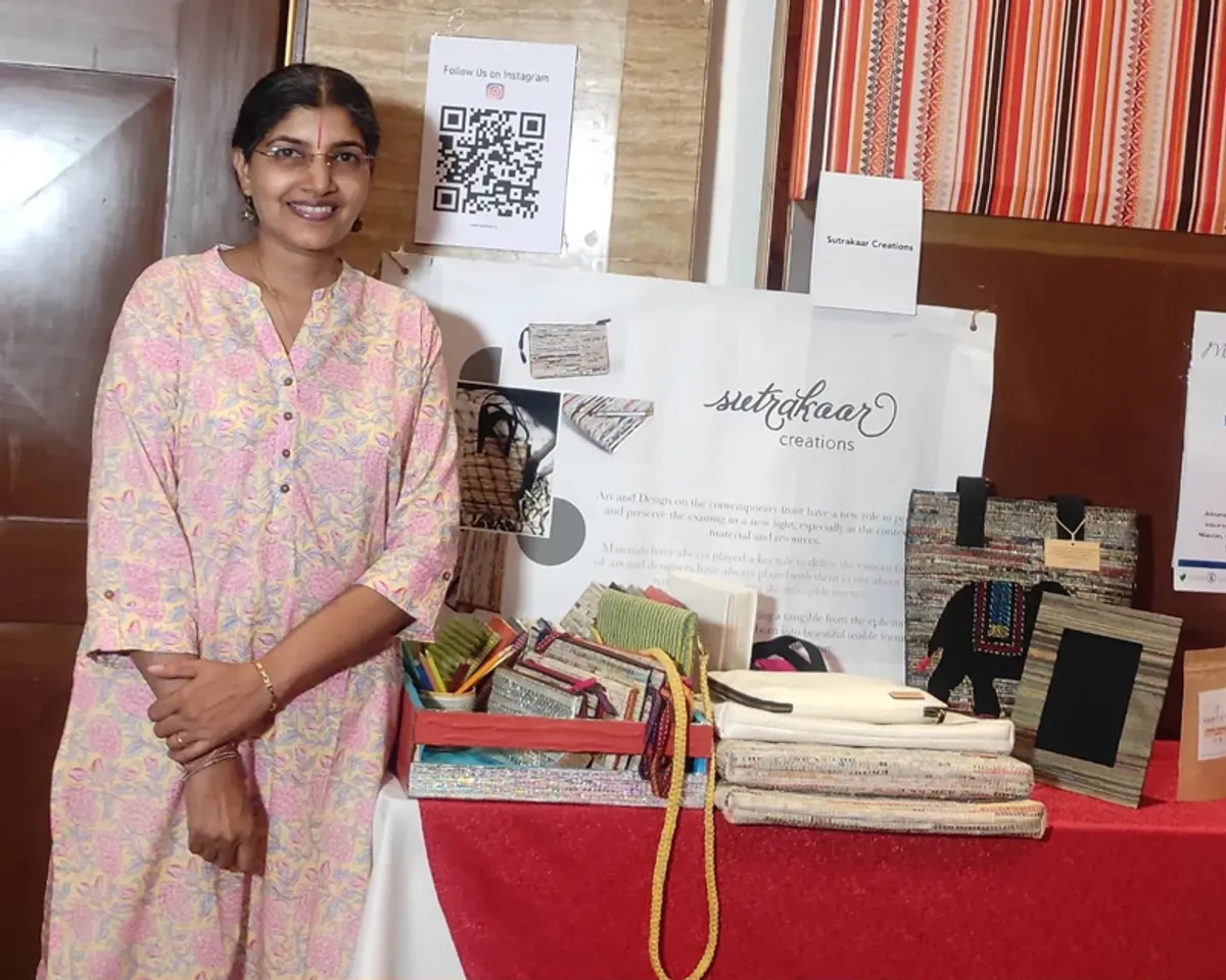 Neerja Palisetty’s Sutrakaar: Weaving paper yarn to make ecofriendly handicrafts