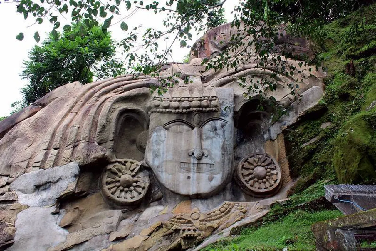Unakoti: Tripura’s spectacular rock carvings & the legend of ‘one less than a crore’ deities