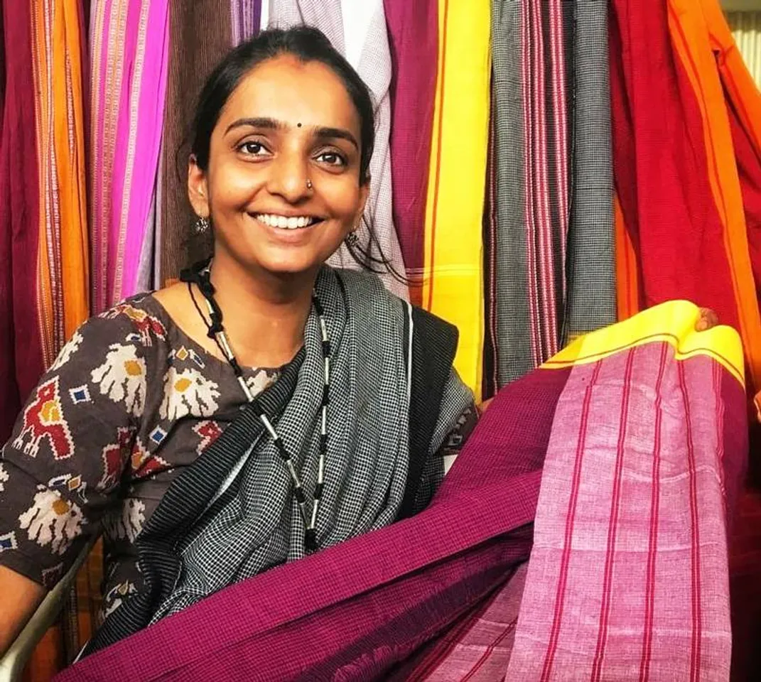 Dr Hemalatha Jain: The professor reviving age-old handloom weaving of sarees in Karnataka