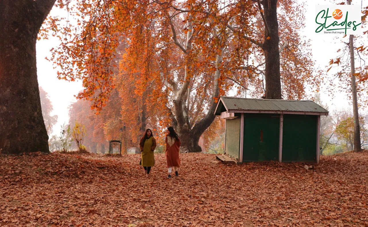 Visuals of Kashmir's beauty in autumn