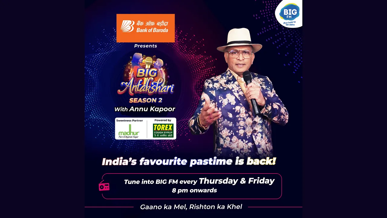 BIG FM announces the return of BIG Antakshari with Annu Kapoor 