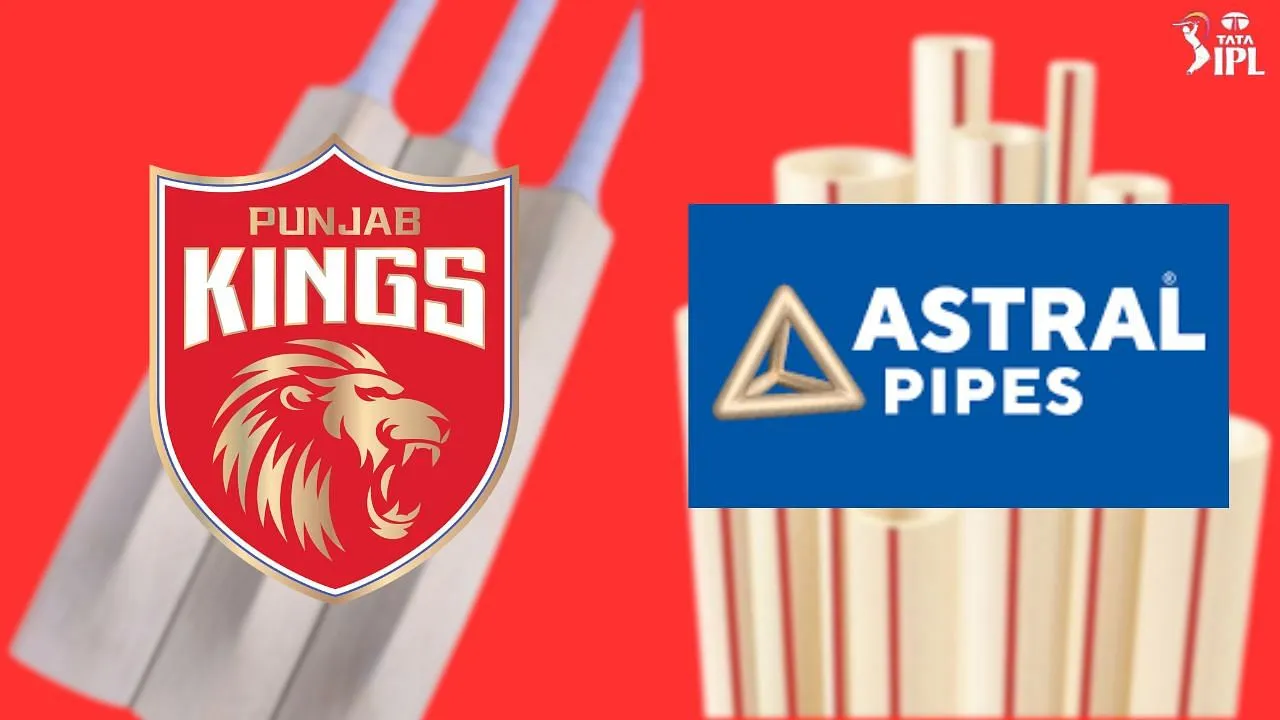 Punjab Kings announces Astral Pipes as associate partner for IPL 2024