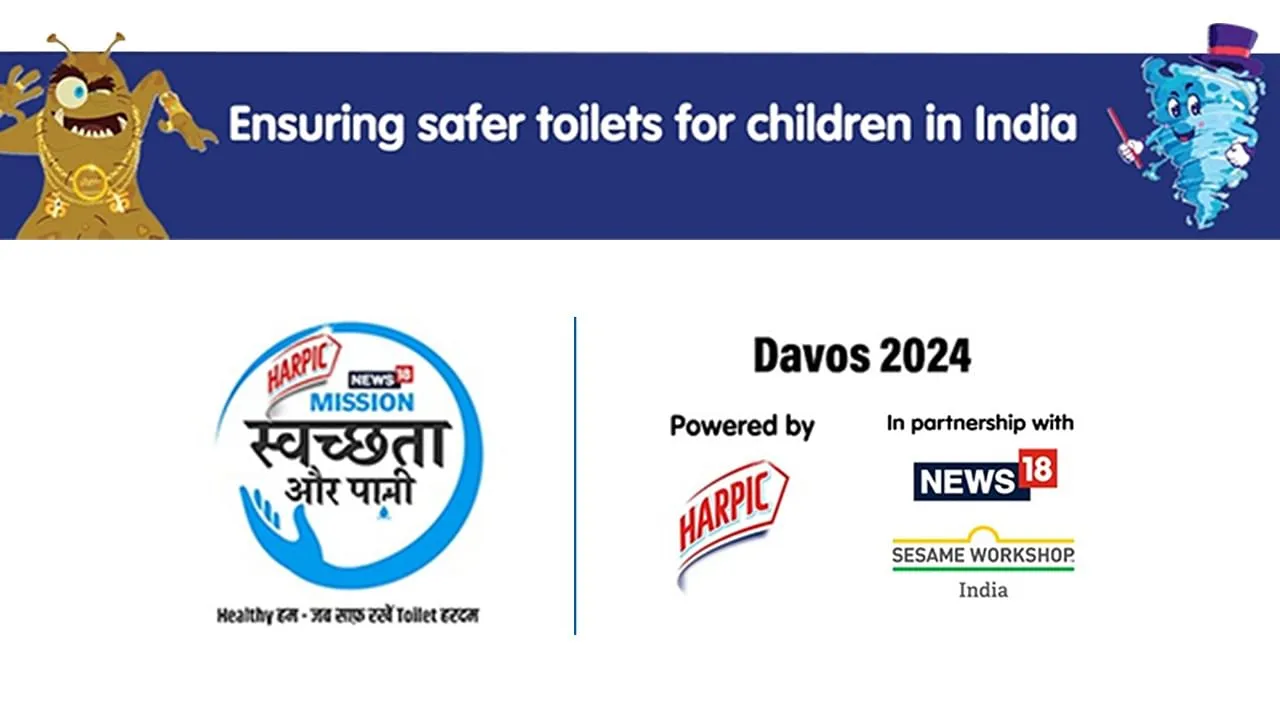 Harpic India's 'Swoosh Germs Away Kit' debuts at World Economic Forum 2024