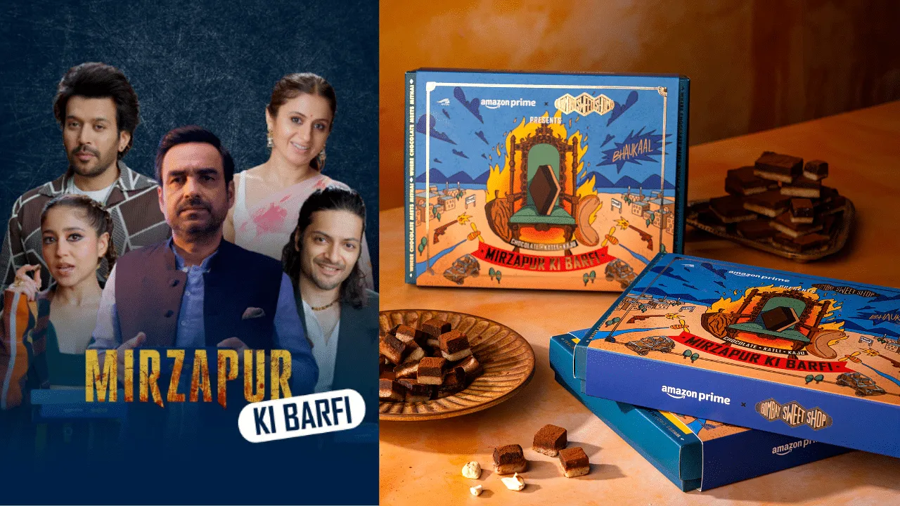 Bombay Sweet Shop and Prime Video unveil 'Mirzapur Ki Barfi', a sweet treat inspired by 'Mirzapur' series