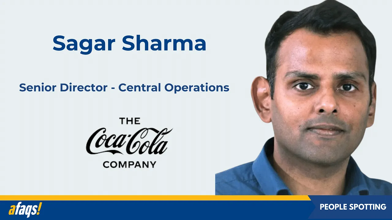 The Coca-Cola Company promotes Sagar Sharma to senior director of central operations