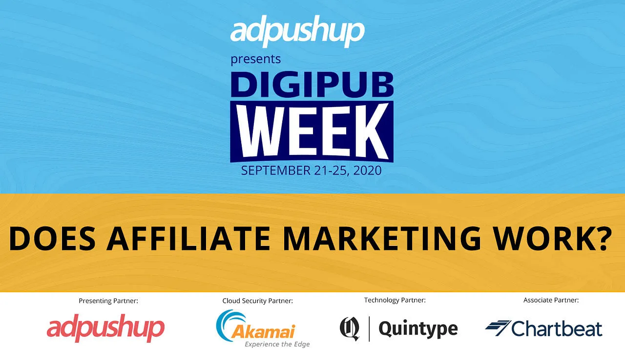 How does affiliate marketing work for publishers?