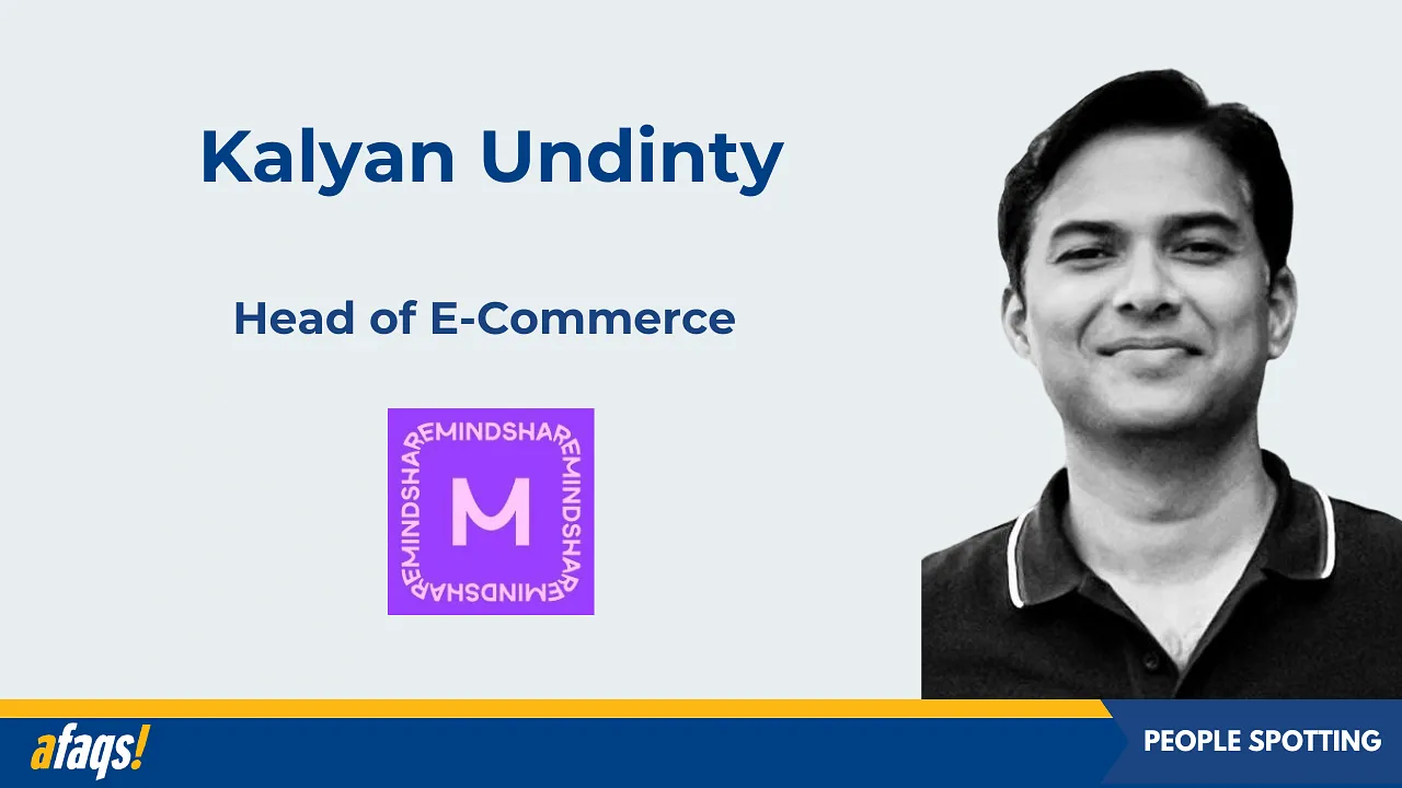 Mindshare appoints Kalyan Undinty as head of e-commerce 