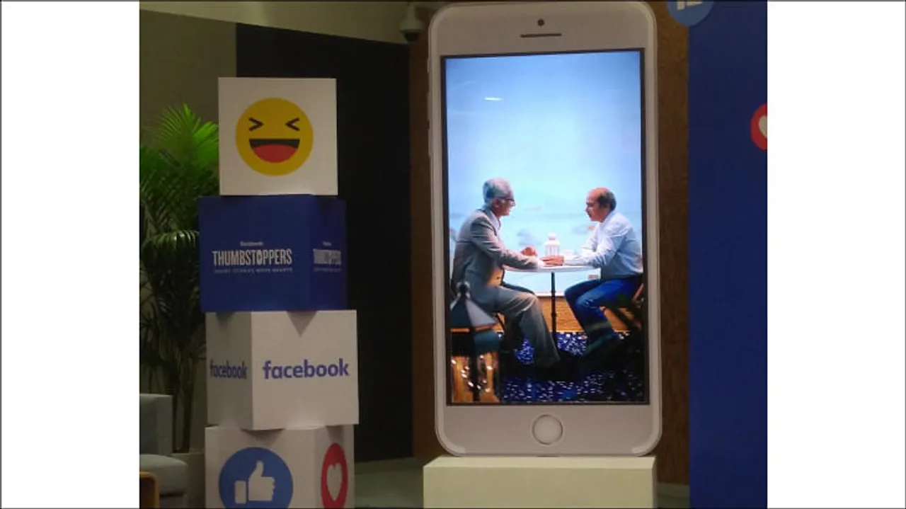 Facebook partners with creative agencies to create 'thumbstopping' content