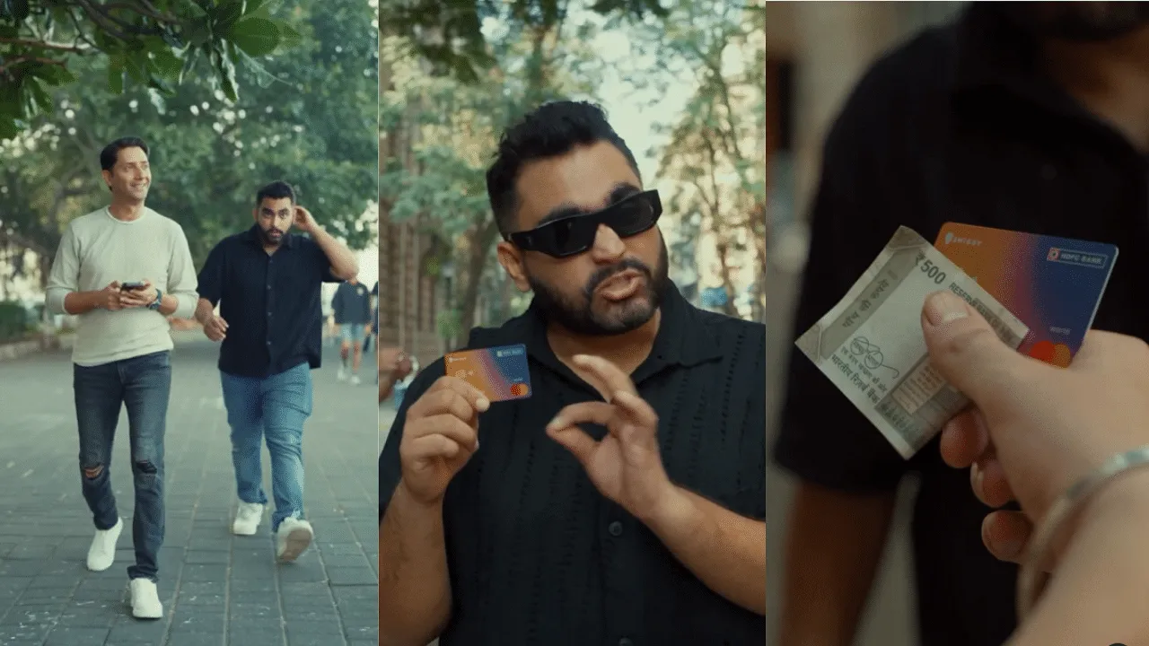 Viraj Ghelani becomes a thief for Swiggy HDFC Bank Credit Card campaign 
