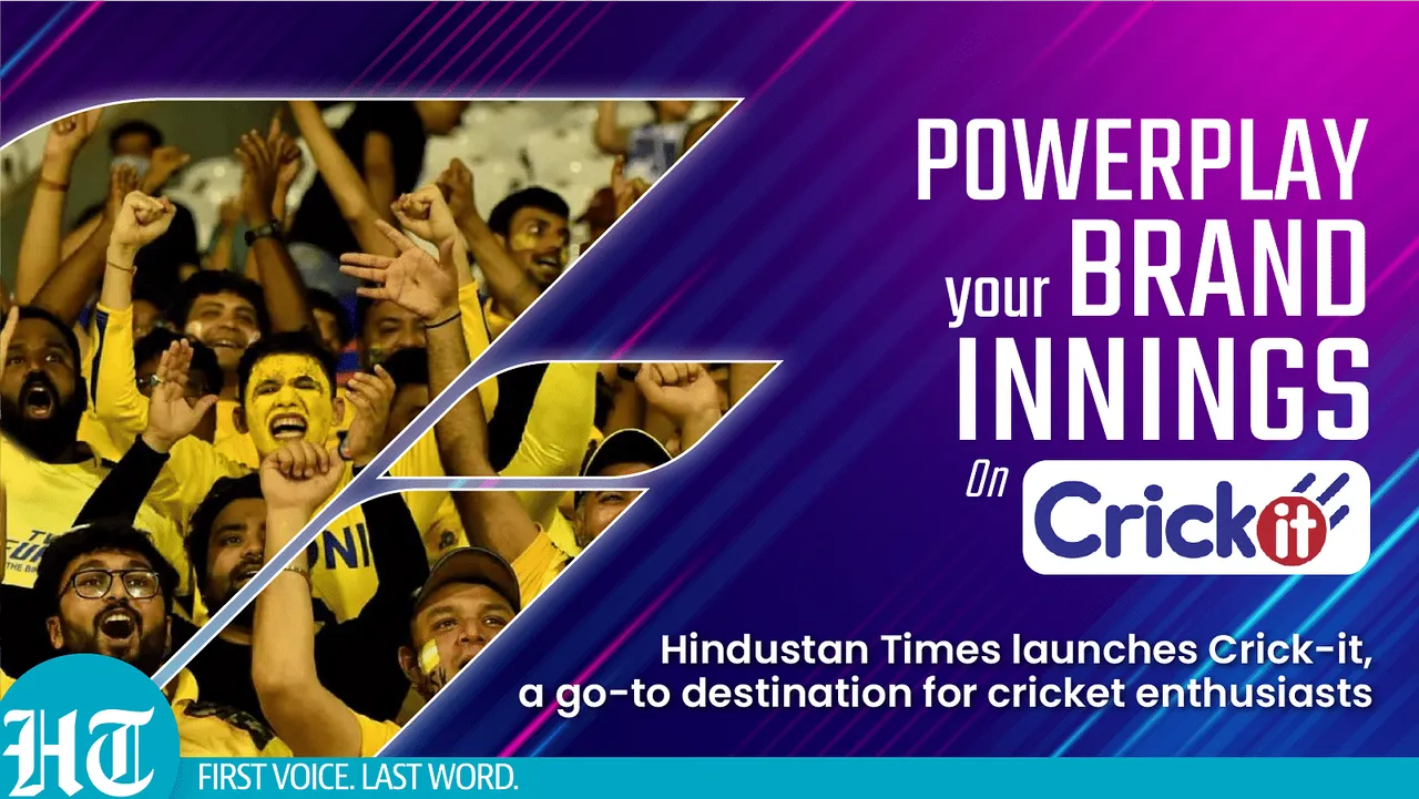 Hindustan Times launches 'Crick-it', a global destination for cricket enthusiasts
