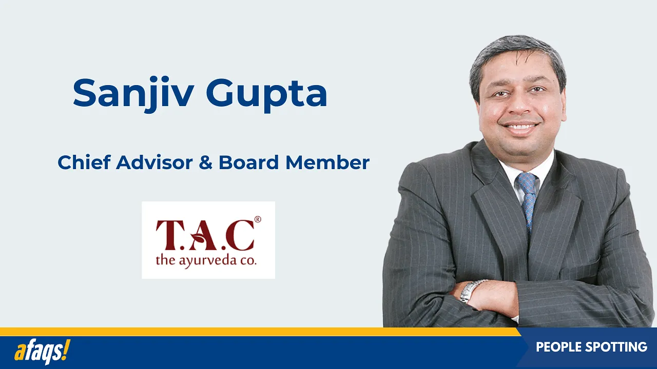 Former CEO of Coca-Cola India, Sanjiv Gupta, joins T.A.C as chief advisor