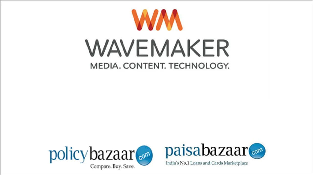 Wavemaker India retains media duties of Policybazaar.com and Paisabazaar.com
