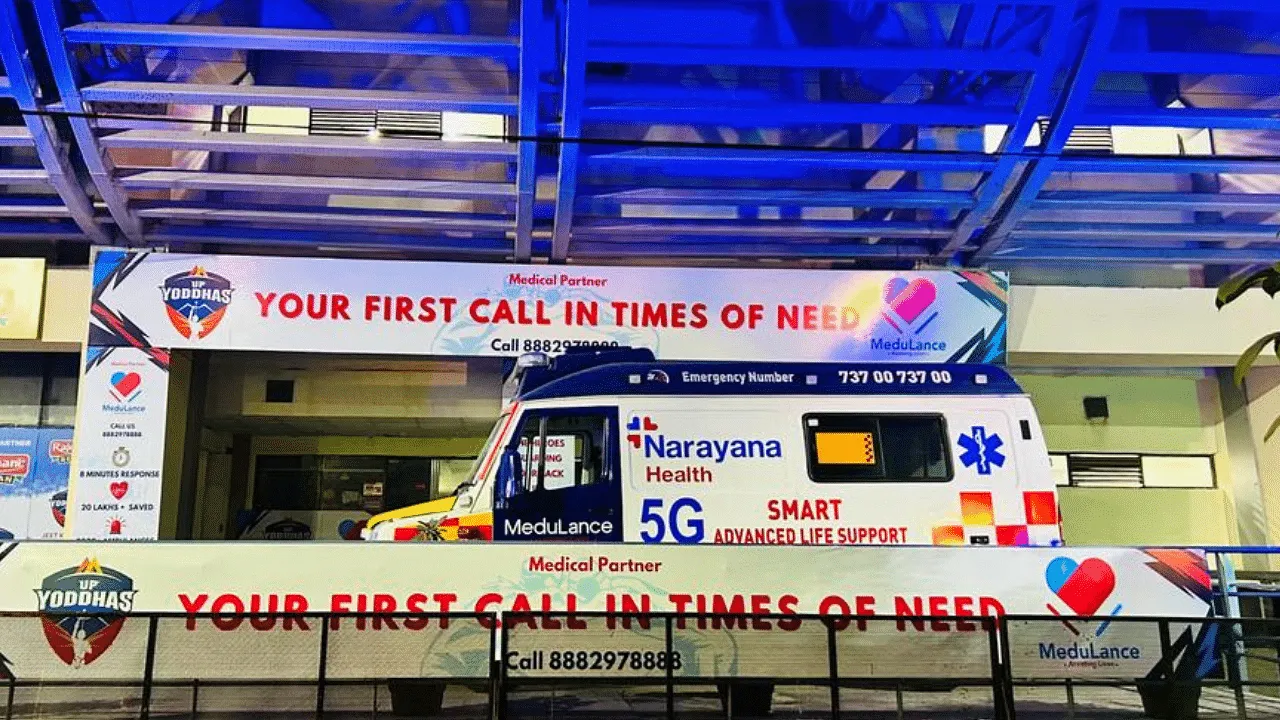 MeduLance partners with UP Yoddhas for on-ground emergency support in PKL Season 10