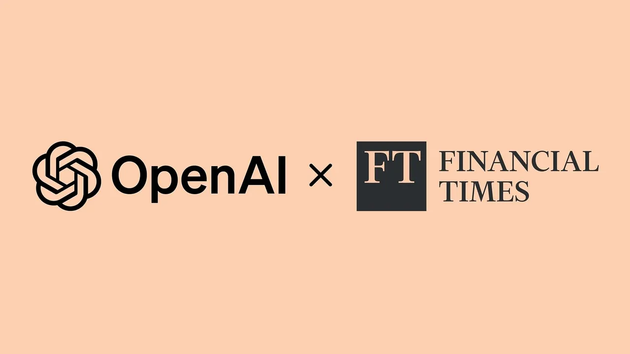 Financial Times partners with OpenAI to enhance ChatGPT, improve model and create AI products for readers