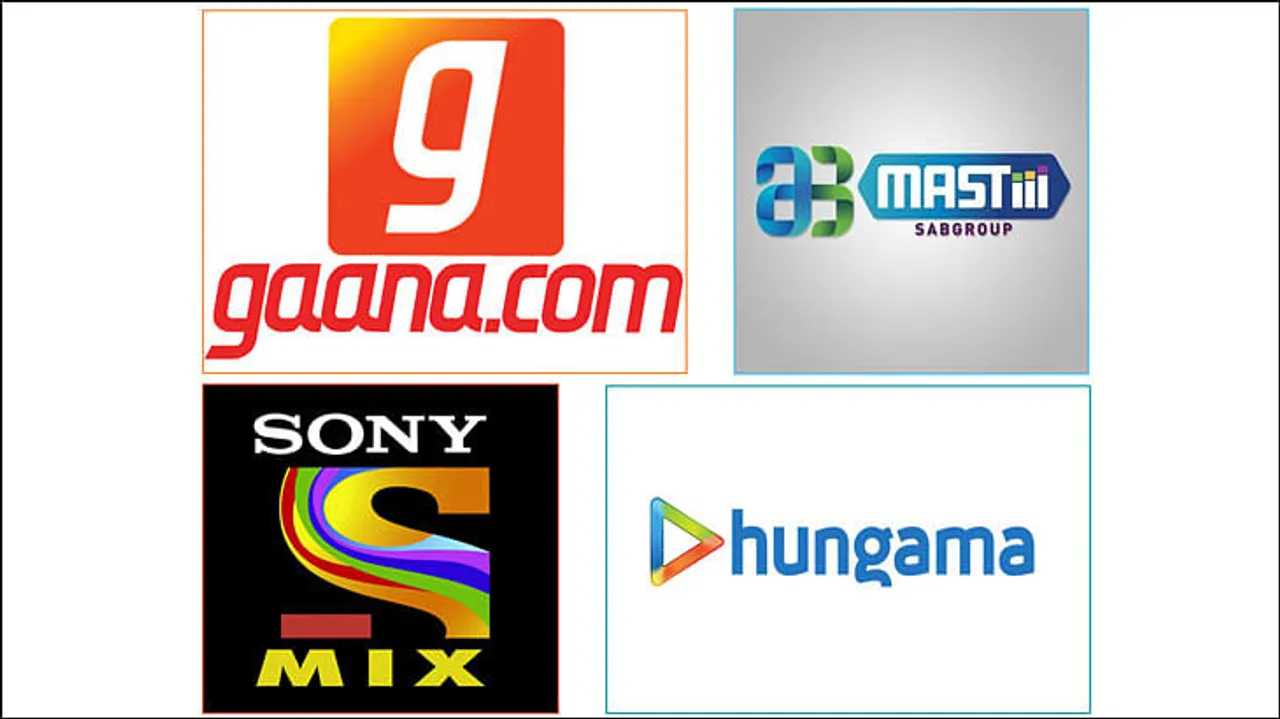 Music on TV versus Music on apps