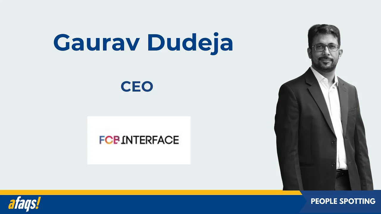 FCB Interface elevates Gaurav Dudeja to CEO