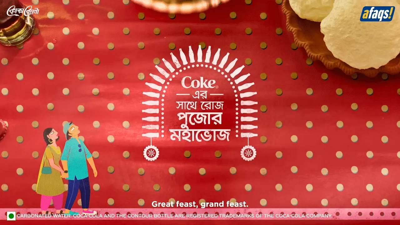 Coca-Cola India’s Pujo ad chronicles Kolkata's Pandal hopping and festive feasting culture