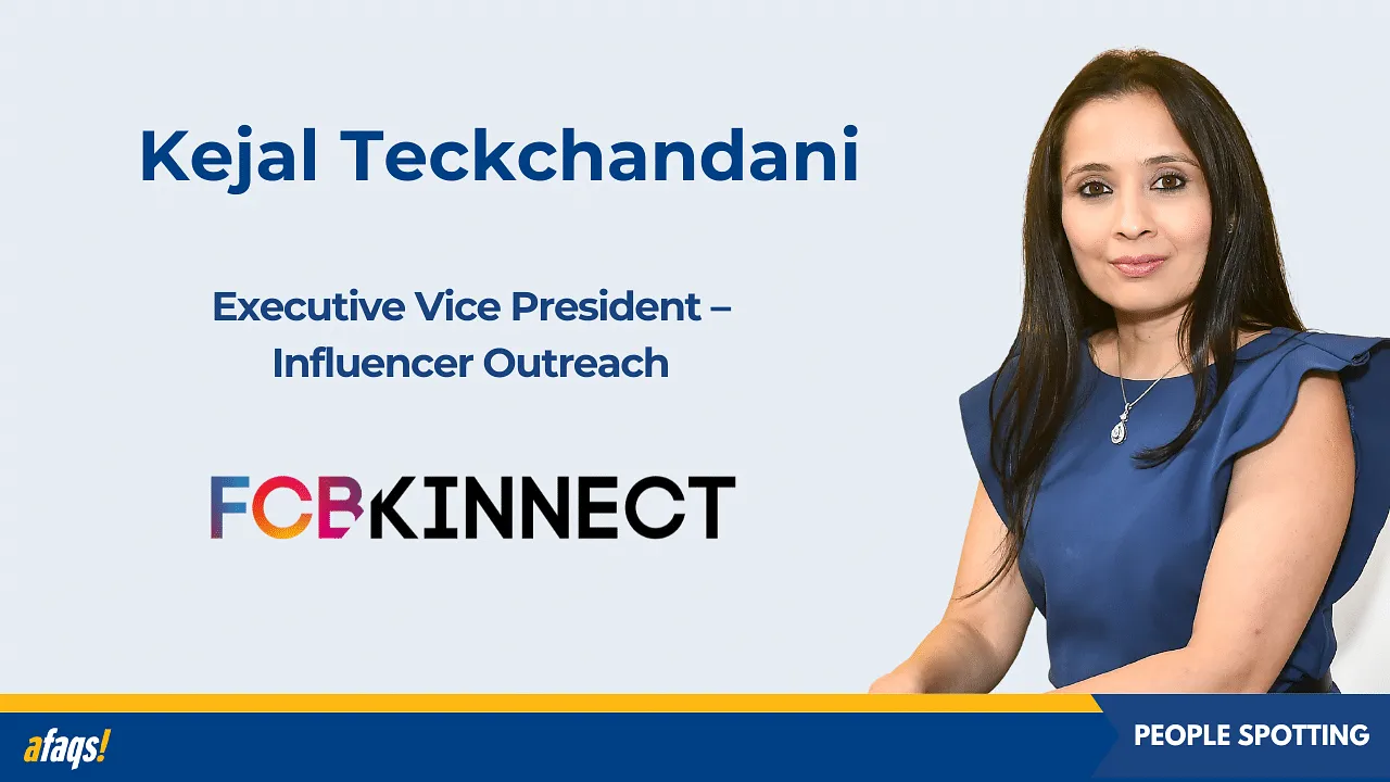 FCB Kinnect elevates Kejal Teckchandani to executive vice president of Influencer Outreach