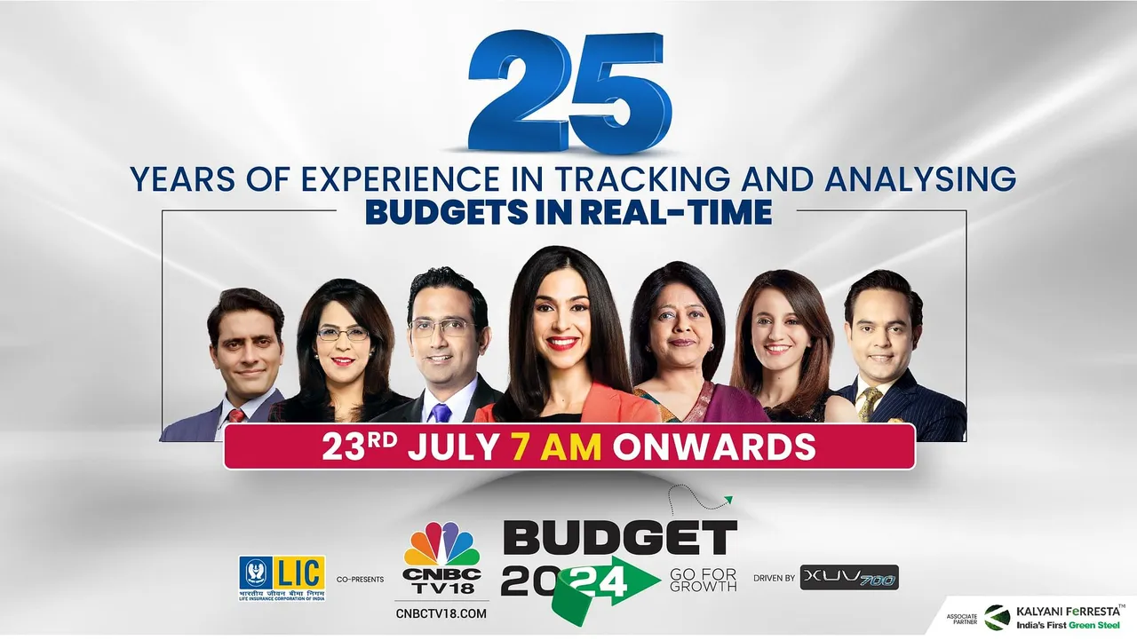 CNBC-TV18 brings dynamic reportage and analysis of the first post-election Union Budget 2024