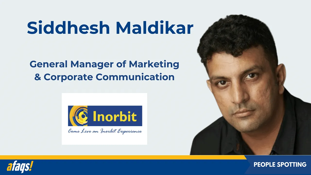 Inorbit Malls ropes in Siddhesh Maldikar from Zee as GM of marketing & corporate communication