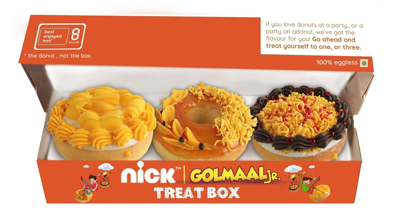 Mad Over Donuts and Nickelodeon collaborate to create limited edition donuts