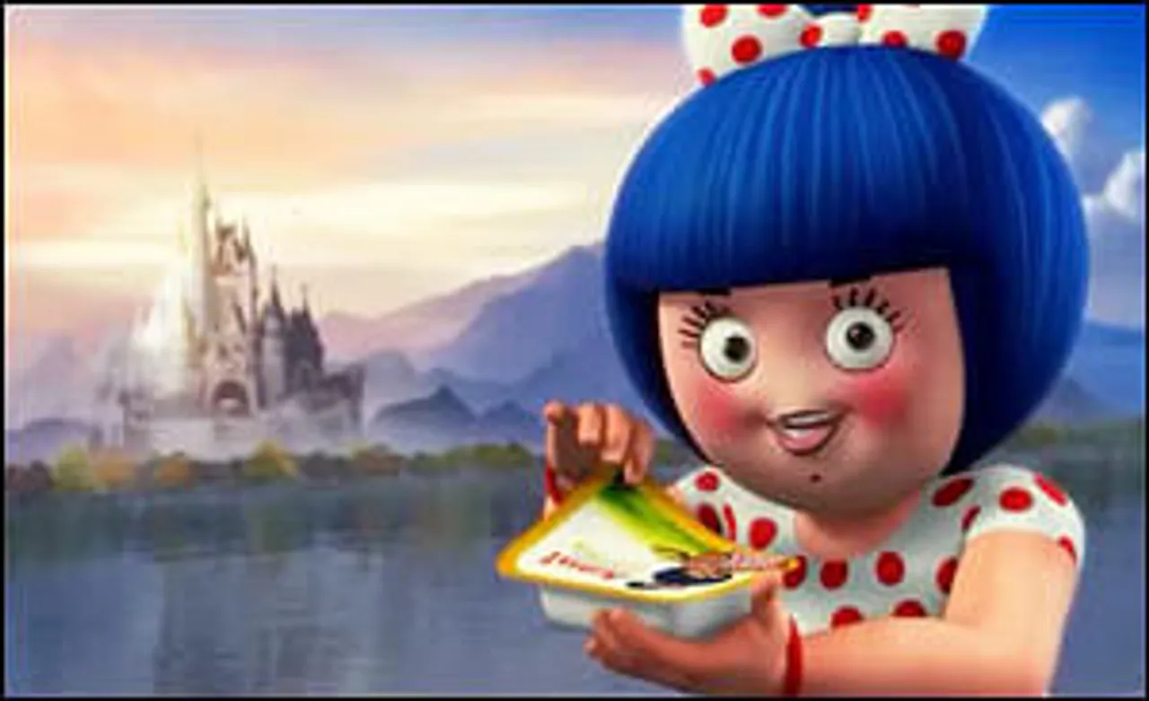 Amul girl gets a new dimension