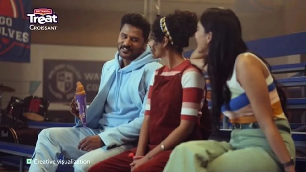 Britannia has Prabhu Deva shake a leg to turn the humble croissant into an everyday snack