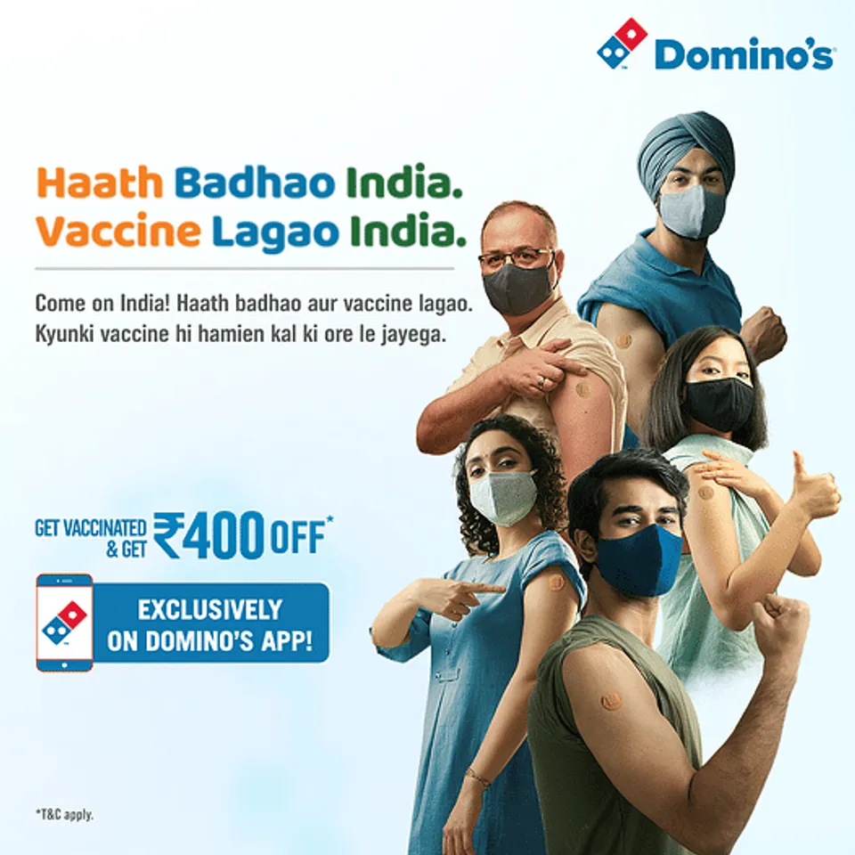 Domino’s rolls out repeat discounts for vaccinated customers