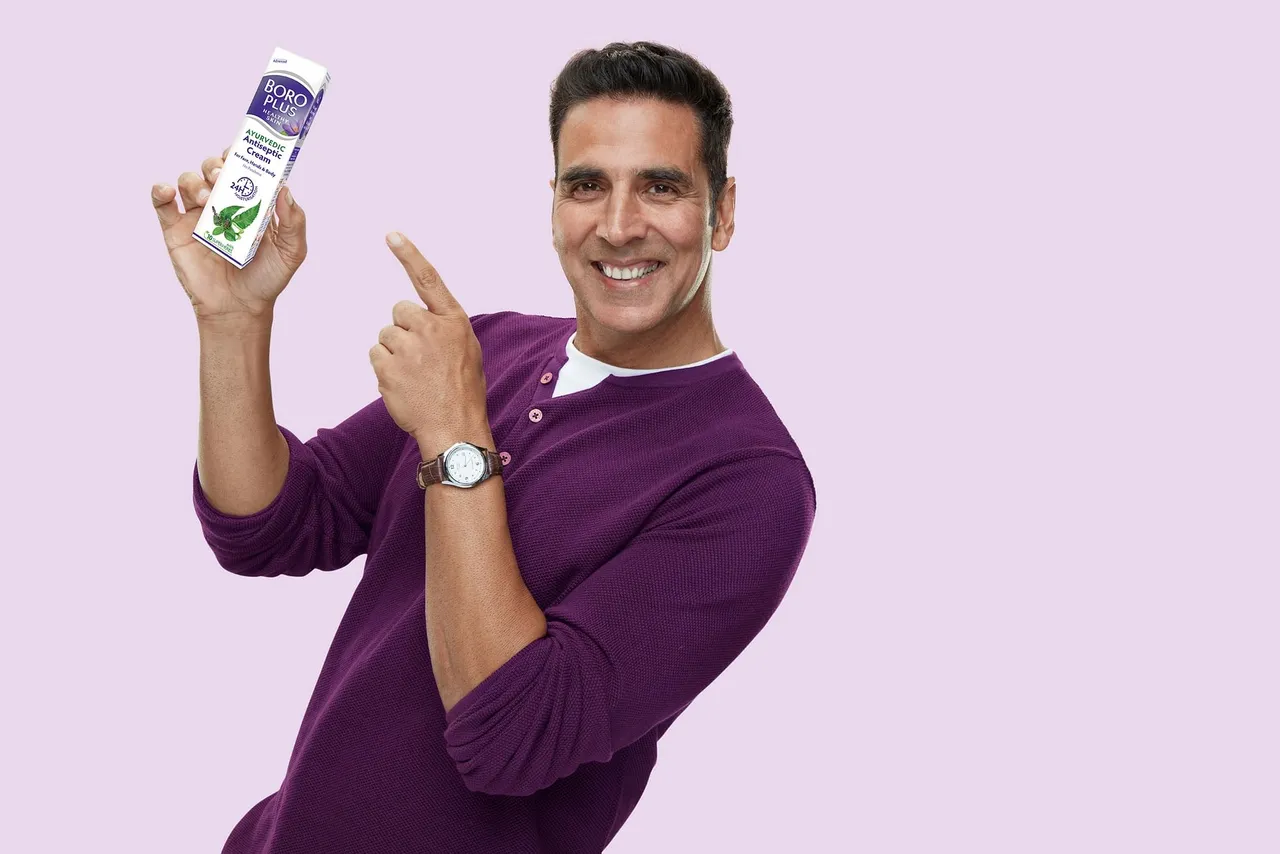 Emami onboards  Akshay Kumar as brand ambassador for its Boroplus Ayurvedic Antiseptic Cream