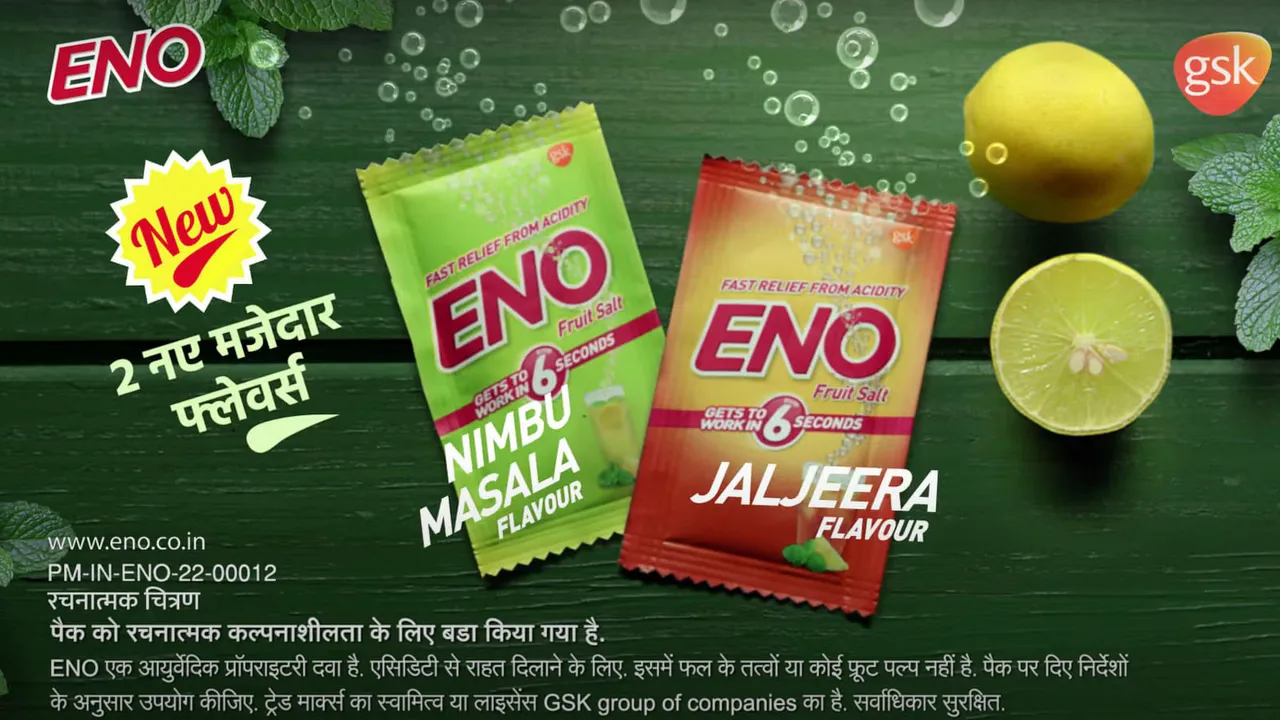 ENO expands its portfolio with two new flavors, Jaljeera and Nimbu masala