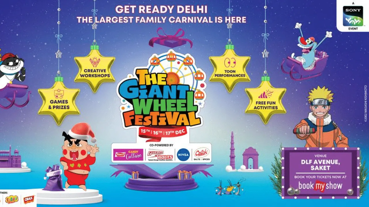 Sony YAY! announces The Giant Wheel Festival in Delhi