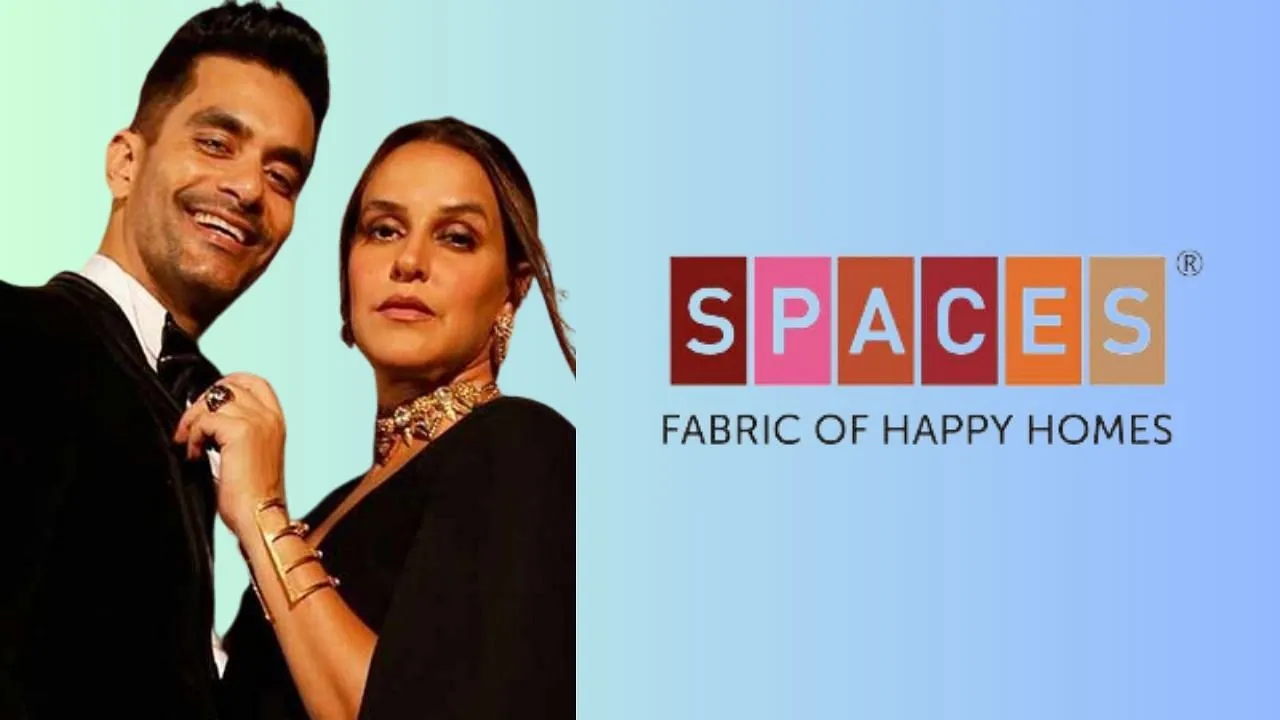 Neha Dhupia and Angad Bedi partners with Spaces for its new campaign