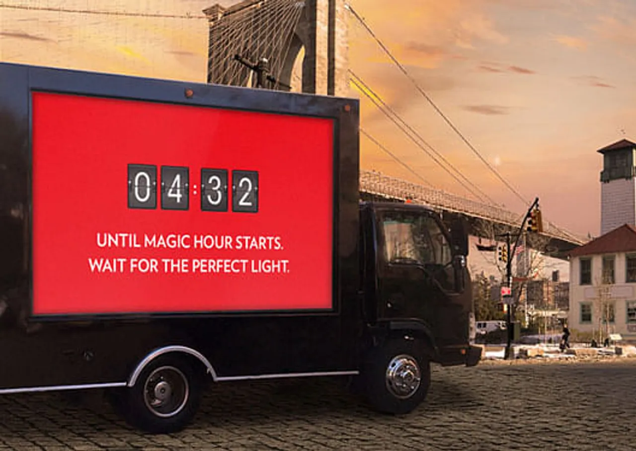 Truck billboard
