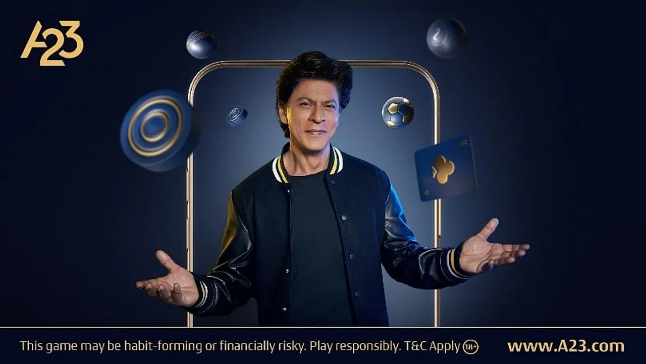 Shah Rukh Khan drives home the message of ‘Chalo Saath Khelein’ in the new ad campaign by A23