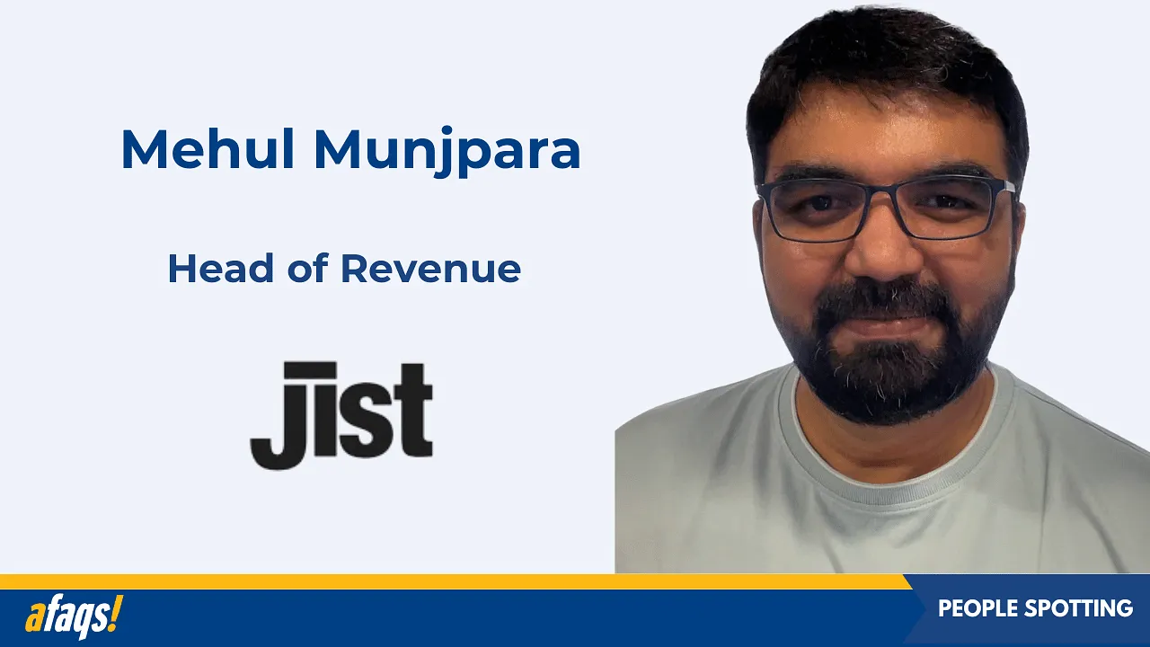 Jist ropes in Mehul Munjpara as the head of revenue