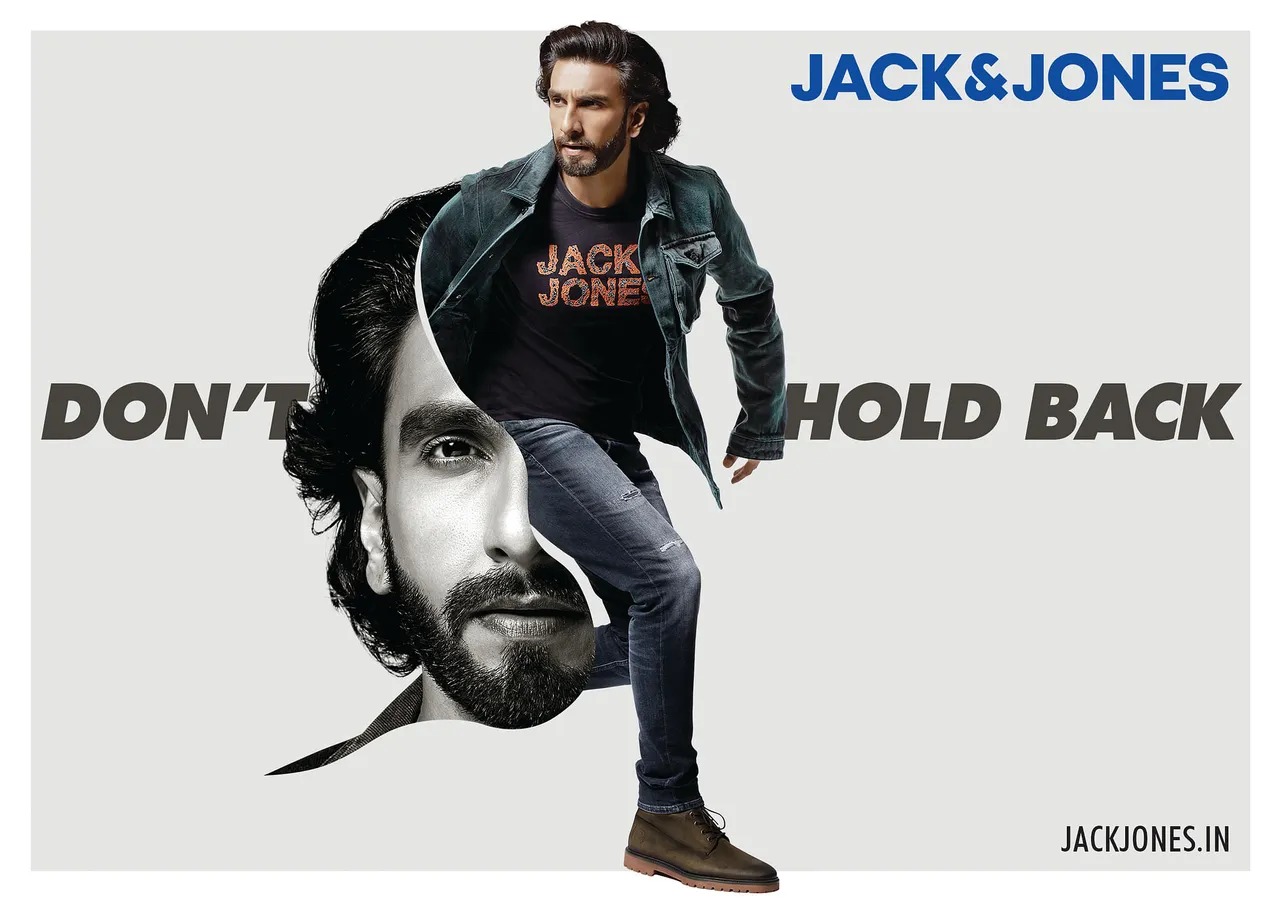 JACK&JONES & Ranveer Singh are back with another campaign #DONTHOLDBACK3.0