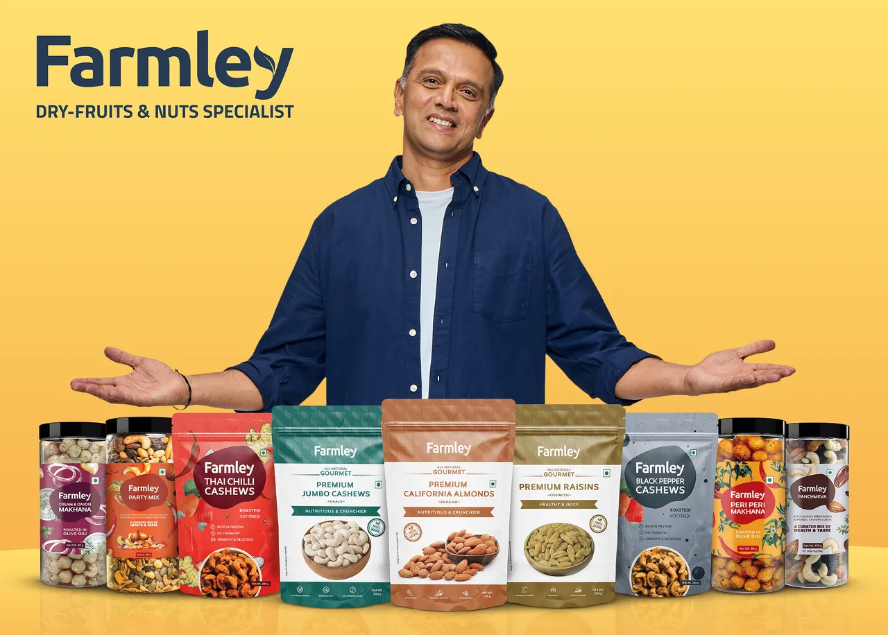 Farmley announces Rahul Dravid as the new brand ambassador 