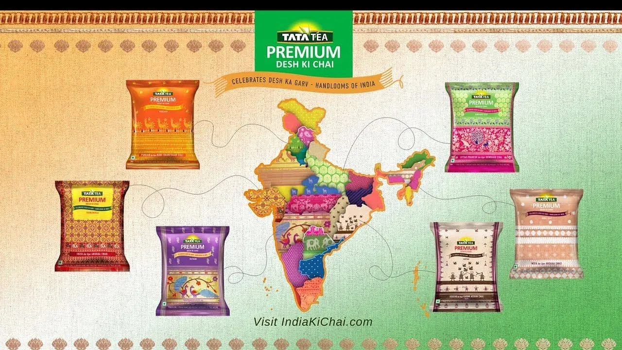 Tata Tea Premium's redesigned packaging: Independence Day spotlight on handloom legacy